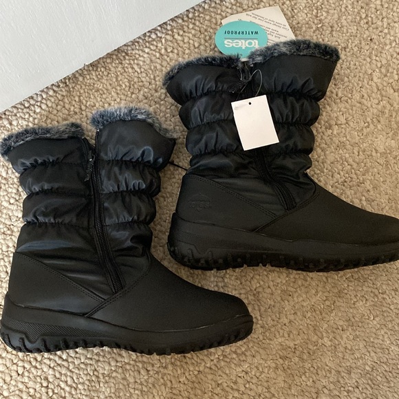 Totes Waterproof Boots Women’s Size 7 - Picture 3 of 10